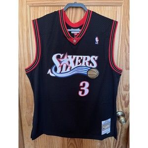 Mitchell & Ness Philadelphia 76ers Allen Iverson Swingman Jersey Men’s Size XL